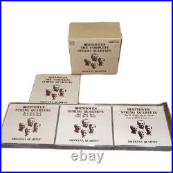 Beethoven Complete String Smetana Quartets 9-Disc CD Box Set 1985 Japan RARE