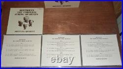 Beethoven Complete String Smetana Quartets 9-Disc CD Box Set 1985 Japan RARE