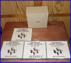 Beethoven Complete String Smetana Quartets 9-Disc CD Box Set 1985 Japan RARE