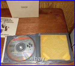 Beethoven Complete String Smetana Quartets 9-Disc CD Box Set 1985 Japan RARE