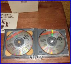 Beethoven Complete String Smetana Quartets 9-Disc CD Box Set 1985 Japan RARE