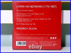 Beethoven Die 32 Klaviersonaten by Friedrich Gulda! Brand New 9 CD Box Set