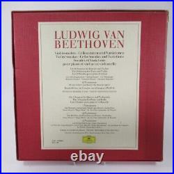 Beethoven Edition 1977 Violin and Cello Sonatas Vinyl Records 8 LP Box Set