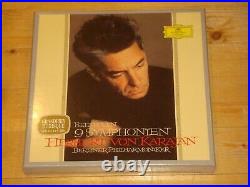 Beethoven Nine Symphonies KARAJAN DGG 8x 180g LP BOX Ltd. No. 415/600 NEW SEALED
