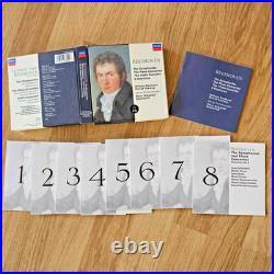 Beethoven Symphonies Piano Violin Concertos, Schmidt-Isserstedt Decca 8 CD RARE