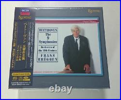 Beethoven The 9 Symphonies Frans Bruggen 5 SACD Hybrid Box Esoteric ESSD-90233