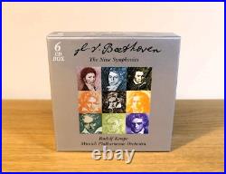 Beethoven The Nine Symphonies Rudolf Kempe 6 CD Box Set LIKE NEW