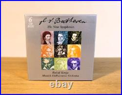 Beethoven The Nine Symphonies Rudolf Kempe 6 CD Box Set LIKE NEW