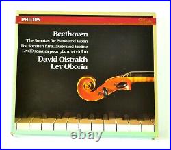 Beethoven The Sonates for Piano and Violin Oistrakh Oborin Philips 4125702 D041