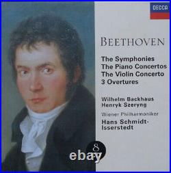 Beethoven, The Symphonies, Piano Concertos, Violin Concerto and Overtures Boxset