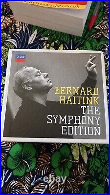 Bernard Haitink The Symphony Edition 36 CD Box Set Six Different Composers