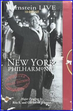 Bernstein Live / New York Philharmonic / 10 CD box set & Notes