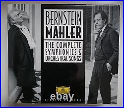 Bernstein Mahler The Complete Symphonies & Orchestral Songs Ltd Edition 16CDs