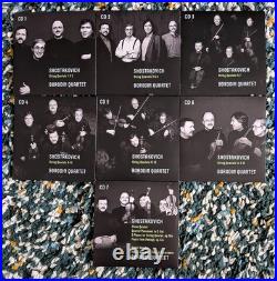 Borodin Quartet Shostakovich The Complete String Quartets 7 CD Box Set Decca