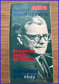 Borodin Shostakovich Complete String Quartet 2011 Melodiya 74321407112 Box6CD
