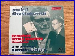 Borodin Shostakovich Complete String Quartet 2011 Melodiya 74321407112 Box6CD