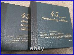 Both RCA Victor 45 rpm Introductory & First Anniversary Albums Correct Contents