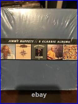Box Of 53 Jimmy Buffet 5 Classic Albums 5CD Box Sets
