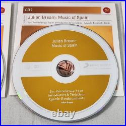 Bream Music Of Spain (6 CD Box Set) 24-Bit Mastering Classical Guitar NEAR MIN