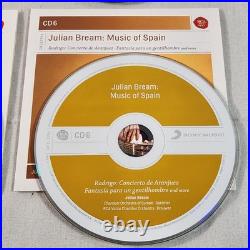 Bream Music Of Spain (6 CD Box Set) 24-Bit Mastering Classical Guitar NEAR MIN