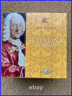 Brilliant Classics Telemann Edition 29CD + CDROM Georg Philipp Telemann Near Mi