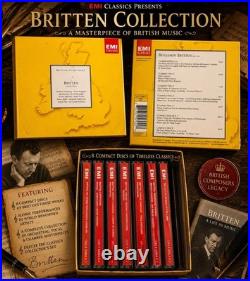 British Composers A Britten Collection 8 Cd Boxset Emi Classics (Free P+P)