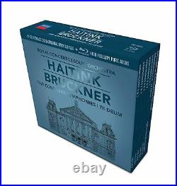 Bruckner Complete Symphonies HAITINK DECCA 10 CD BLU-RAY DISC PURE AUDIO SEALED