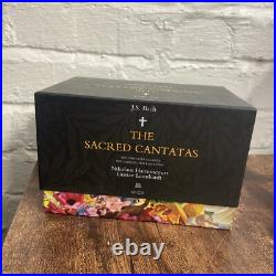 (CD) J. S. Bach The Sacred Cantatas HARNONCOURT, LEONHARDT / 60CDs TELDEC