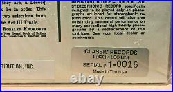 CLASSIC RECORDS 10xLPs Box RCA LIVING STEREO BRIT-BOX EDITION No. 0016, SEALED