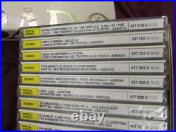 CLAUDIO ABBADO EDITION Deutsche Grammophone DG 25 CD Box Set Most New