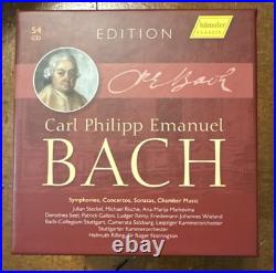 CPE Bach Edition (54 CD Box Set, Hänssler Classic)