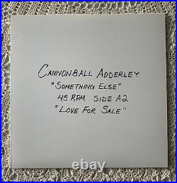 Cannonball Adderley Somethin' Else Classic Records Clarity 45rpm 4LP MONO SS