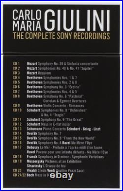 Carlo Maria Giulini The Complete Sony Recordings (2014) RARE SEALED PACK NEW