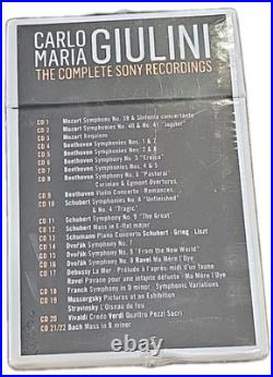 Carlo Maria Giulini The Complete Sony Recordings (2014) RARE SEALED PACK NEW