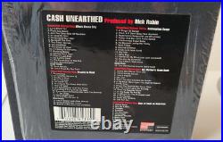 Cash Unearthed Johnny Cash 4 x CD Compilation Box Set American Recordings