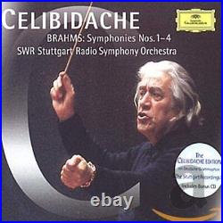 Celibidache Brahms Symphonies 1, 2, 3, 4 (NEW SEALED) 4 x CD Boxset