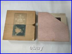 Classical Music Box Set 20 Vinyl Records Art Design Japan Collectible