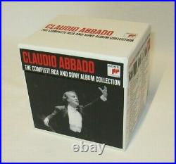 Claudio Abbado The Complete RCA and SONY Album Collection 39 CD's Box Set NICE