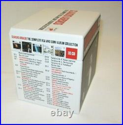 Claudio Abbado The Complete RCA and SONY Album Collection 39 CD's Box Set NICE