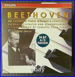 Claudio Arrau Beethoven Complete Piano Sonatas & Concertos (14 CD)
