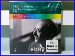 Clifford Curzon Decca Recordings 1944-1970 Vol. 4! Brand New 7 CD Set Sealed
