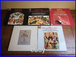 Collection 13 x Bach Classical HMV Philips Decca Etc LPs/Box Sets All Pictured