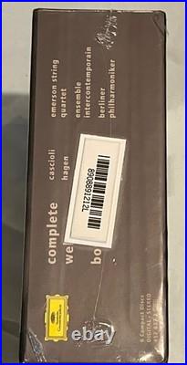 Complete Anton Webern Boulez DG Deutsche Grammophon 6 CD Box Set NEAR MINT