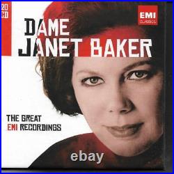 DAME JANET BAKER Great EMI Recordings EMI 20CD SET RARE
