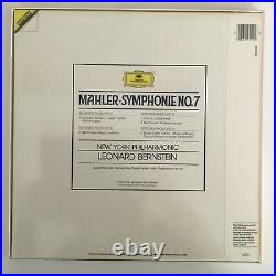 DGG DIGITAL Bernstein Mahler Symphony No 7 Box 2LP M-