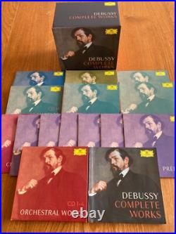 DG 22 x CD + DVD DEBUSSY COMPLETE WORKS Box Set EX+ DEUTSCHE GRAMMOPHON