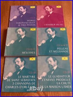 DG 22 x CD + DVD DEBUSSY COMPLETE WORKS Box Set EX+ DEUTSCHE GRAMMOPHON