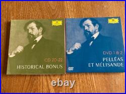 DG 22 x CD + DVD DEBUSSY COMPLETE WORKS Box Set EX+ DEUTSCHE GRAMMOPHON