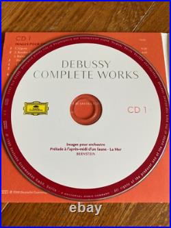 DG 22 x CD + DVD DEBUSSY COMPLETE WORKS Box Set EX+ DEUTSCHE GRAMMOPHON