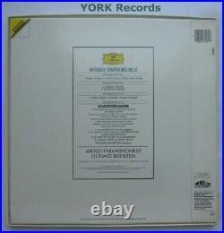 DG 427 697-1 MAHLER Symphony No 6 BERNSTEIN VPO Ex Con 2 LP Record Box Set